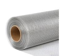 Treillis Métallique Fin 60 Mailles Rouleau Grillage Acier Inoxydable 304 1m Large pour Maison, Jardin, Bouches d’aération, Filtres, Ventilation, Facile à Couper (1-Roll, 60m-1x5m)