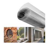 Treillis MéTallique Mailles Fines en Acier Inoxydable Grillage Anti Rongeur | Pour Ventilation Domestique, Moustiquaire De Fenêtre, Filtre, Bricolage, Facile Découper(3.94x22.96ft/1.2x7m)