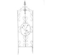 Treillis pour plantes grimpantes Burgus , Blanc antique