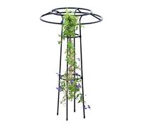 Treillis pour Tour grimpante en forme de parapluie pour fleurs | Treillis de support pour fleurs adapté pour patio, patio, balcon, jardin, terrasse, clôture et parterre surélevée