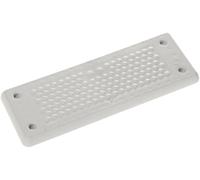 Trelleborg MH-24 F 125-1 LIGHT GREY UL94 V-0 IP65 TPE Screw Plaque traversante avec entrée de câble Ø max. des bornes 5 mm TPE gris 1 pc(s)