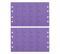 Trend 1/3 feuille abrasive en oxyde d'aluminium, 93 x 185 mm, grain 120, AB/THD/120A, lot de 10