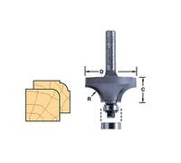 Trend 46/12 X 1/4 TCT Guidé Ovolo Et Arrondi Sur 4.8Mm Rayon TRE461214T