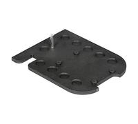 Trend base d'affleurage CRB pour chants en bois dur, compatible défonceuse | Guide l'affleurage précis des chants en bois dur avec le système CRB, compatible avec les bases combinées Trend, CRB/TB