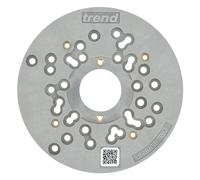 Trend Base universelle de finition pour défonceuse, 150mm, Compatibilité améliorée pour défonceuses de finition de 8mm, UNIBASE/TRIM