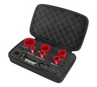 Trend Coffret de 6 scies-cloches électricien 19-76 mm, coupe rapide