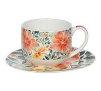 Trend Coffret déjeuner Olia 47 cl - Multicolore - Porcelaine Multicolore
