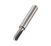 Trend CraftPro C036X1/4TC Fraise à défoncer droite à une cannelure, tige de 6,35 mm, diamètre de coupe de 4,8 mm et longueur de coupe de 11,1 mm, pointe en carbure de tungstène