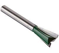 Trend CraftPro C178X1/4TC Fraise à queue d'aronde, tige de 6,35 mm, diamètre de coupe de 12,7 mm et éperon à 98 degrés, pointe en carbure de tungstène