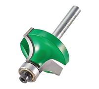 Trend CraftPro Fraise à Défoncer à Arrondir Guidée, Queue de 1/4 Pouce, Rayon de 11,1 mm, Longueur de Coupe de 15,9 mm, Comprend Plusieurs Roulements, Pointe en Carbure de Tungstène, C078X1/4TC