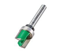 Trend CraftPro Fraise à Défoncer à Profil Guidé, Queue de 1/4 Pouce, Diamètre de Coupe 15,9mm & Longueur de Coupe 12,7mm, Pointe en Carbure de Tungstène, C121EX1/4TC
