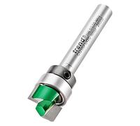 Trend CraftPro Fraise à Défoncer à Profil Guidé, Queue de 1/4 Pouce, Diamètre de Coupe 6,35mm & Longueur de Coupe 12,7mm, Plaqué Carbure de Tungstène, C121NX1/4TC