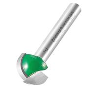 Trend CraftPro Fraise à Défoncer Cavetto, Queue de 1/4 Pouce, Rayon de 7,9 mm et Diamètre de Coupe de 15,9 mm, Embout en Carbure de Tungstène, C055X1/4TC
