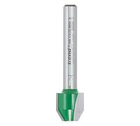 Trend CraftPro Fraise à défoncer combinée, queue de 1/4 pouce, diamètre de coupe 12,7 mm et longueur de coupe 12,7 mm, angle de 60 degrés, embout en carbure de tungstène, C047AX1/4TC