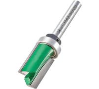 Trend CraftPro Fraise à défoncer guidée, queue 1/4, Ø15,9 mm, long. 25 mm | Crée des profils guidés lisses, longueur de coupe 25 mm, plaquettes carbure au tungstène, C121CX1/4TC