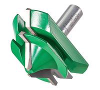Trend CraftPro Fraise à rainurer à onglet, queue de 1/2 pouce, diamètre de coupe 68 mm, longueur de coupe 30 mm, angle de 45 degrés, C188X1/2TC
