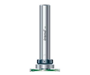 Trend CraftPro Fraise à rainurer pour joint d'étanchéité, Queue de 1/2 pouce, Diamètre de coupe 36 mm & Longueur de coupe 2,5 mm, Carbure de tungstène, Guidée par roulement, C211X1/2TC
