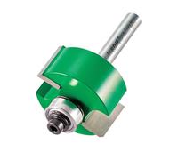 Trend CraftPro Fraise à rainurer, queue 1/4 po, coupe 15,9 mm, Ø 31,8 mm | Réalise des rainures pour des applications variées, avec plusieurs roulements et arêtes en carbure de tungstène, C193X1/4TC