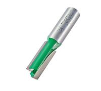 Trend CraftPro Fraise droite 2 flûtes, 32 mm, queue 1/2 po | Fraise pour réaliser des rainures nettes en carbure au tungstène, longueur de coupe 32 mm, queue 1/2 C022X1/2TC
