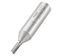 Trend CraftPro Fraise droite 2 flûtes, queue 1/2, Ø4 mm, L 11,1 mm | Coupe des rainures de 4 mm nettes dans le bois tendre et dur, carbure au tungstène, C002X1/2TC