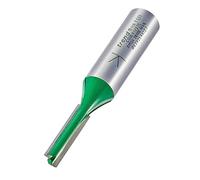 Trend CraftPro fraise droite 2 flûtes, queue 1/2 pouce, Ø6,3 mm, L25,4 mm | Fraise la coupe droite nette grâce aux plaquettes carbure au tungstène, longueur de coupe 25,4 mm C008X1/2TC