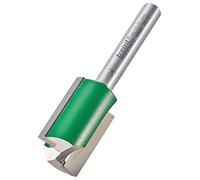 Trend CraftPro Fraise droite 2 flûtes, queue 1/4", Ø 17,5 mm, L 25,4 mm | Coupe des rainures et bords nets avec plaquettes carbure, queue 1/4 et diamètre 17,5 mm, C028X1/4TC