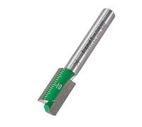 Trend CraftPro Fraise droite 2 flûtes, queue 1/4, 10 x 19 mm | Fraise pour un fraisage droit net dans le bois, MDF et plastiques, plaqué carbure, C016SX1/4TC