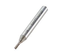 Trend CraftPro Fraise Droite à Deux Flûtes, Queue de 1/4 Pouce, Diamètre de Coupe 2mm & Longueur de Coupe 5mm, Plaqué Carbure de Tungstène, C001CX1/4TC