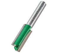 Trend CraftPro fraise droite deux flûtes, queue 1/4, Ø10 x 25 mm | Coupe des rainures droites nettes avec embouts carbure, Ø10 x 25 mm, C016CX1/4TC
