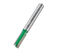 Trend CraftPro Straight Two Flute Router Cutter Bit, 1/4 Inch Shank, 6.3mm Cut Diameter & 19.1mm Cut Length, Tungsten Carbide Tipped, C007X1/4TC