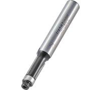 Trend Fraise à affleurer avec guide, ø6,35 mm, coupe 12,7 mm, queue 8 mm | Fraise des profils de chant nets dans le bois à la défonceuse, guidée par roulement à billes et carbure, TR23X8MMTC