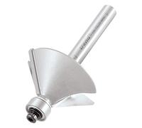 Trend Fraise à Chanfreiner à Roulement Guidé Professionnel, Queue de 1/4 Pouce, 45 Degrés, Diamètre de Coupe 31,8mm, Longueur de Coupe 12mm, Plaquettes en Carbure de Tungstène, 46/37X1/4TC