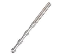 Trend Fraise CNC à spirale montante bout arrondi, queue 6 mm, Ø6 x 52 mm | Fraise Bullnose pour fraiser en CNC, spirale montante en carbure de tungstène, longueur de coupe 52 mm CNC/307X6STC