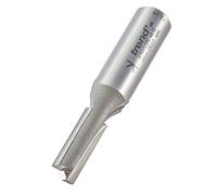 Trend Professionnel Fraise Droite Deux Flûtes, Queue de 1/2 Pouce, Diamètre de Coupe 9mm, Diamètres de 2,0mm à 12,7mm, Plaquettes en Carbure de Tungstène, 3/52X1/2TC