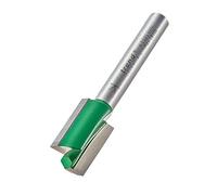 Trend Fraise droite 2 flûtes CraftPro, queue 1/4, Ø 12,7 x 19,1 mm | Réalise des coupes droites nettes dans le bois, longueur de coupe 19,1 mm et carbure tungstène 2 flûtes C020X1/4TC