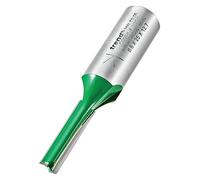 Trend CraftPro Fraise Droite Deux Flûtes, Queue de 1/2 Pouce, Diamètre de Coupe 6mm & Longueur de Coupe 25mm, Plaqué Carbure de Tungstène, C005AX1/2TC