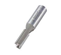Trend Fraise droite 2 flûtes, queue 1/2 pouce, coupe 10 x 25 mm, TCT | Coupe des rainures et des fonds de feuillure bien droits dans bois tendre, bois dur et stratifié 3/61X1/2TC