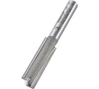Trend Fraise droite professionnelle à deux cannelures, tige de 6,35 mm, diamètre de coupe de 9,5 mm, pointe en carbure de tungstène, 3/51 x 1/4 TC