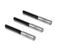 Trend Fraises droites pour défonceuse, lot de 3, queue 1/2, Ø12,7 mm | Inclut 3 fraises droites pour un fraisage précis du bois, queue 1/2 et plaqué carbure tungstène TR/PACK/2