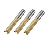 Trend Fraises rainures pour plan de travail, 2 lèvres 12,7 x 50 mm lot de 3