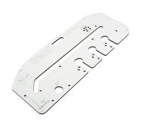 Trend gabarit de fraisage de plans de travail, 700 mm, pour onglet Mason | Guide la défonceuse pour des onglets Mason sur stratifié, bois massif et stratifié compact, KWJ700/A