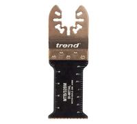 Trend Lames Multi-Outils, lot de 5, 34 mm dents fines en bi-métal pour bois, métal et plastique, compatibilité universelle avec les principales marques d’outils multifonctions, MTB/32BM