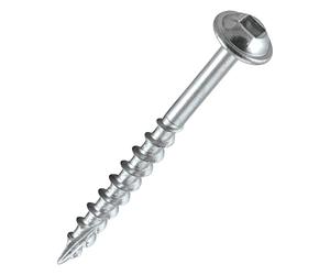 Trend Pocket Hole Screws for Softwoods, 50mm Long, Pack of 200, Coarse Self-Cutting Threaded Square Drive Screws, PH/8X50/200C