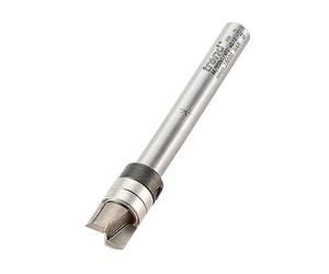 Trend Professional Guided Profiler, 9.5mm Diameter x 6.35mm Cut, 1/4 Inch Shank, Double Bearings, Tungsten Carbide Tipped, 46/900X1/4TC