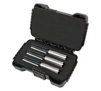Trend Professional Worktop Router Cutter Set, 1/2 Inch Shank, 12.7mm Cut Diameter & 50mm Cut Length, Tungsten Carbide Tipped, 3 Pack in Case, KFP/1