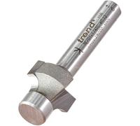 Trend Professionnel Fraise à Défoncer à Roulement à Billes pour Arrondir, Rayon 3,2mm, Queue 1/4 Pouce, Diamètre de Coupe 15mm & Longueur de Coupe 9,5mm, 7E/01X1/4TC