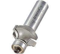 Trend Professionnel Fraise à Ovolo à Roulement Guidé, Rayon 6,3 mm, Queue 1/2 Pouce, Diamètre de Coupe 25,4 mm & Longueur de Coupe 13 mm, Deux Roulements, Pointe en Carbure de Tungstène, 46/130X1/2TC