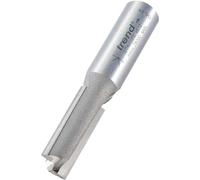 Trend Professionnel Fraise Droite Deux Flûtes, Queue 1/2 Pouce, Diamètre de Coupe 12mm, Longueur de Coupe 32mm, Plaquettes Carbure de Tungstène, 3/74X1/2TC