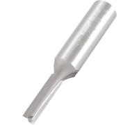 Trend Professionnel Fraise Droite Deux Flûtes, Queue 1/2 Pouce, Diamètre de Coupe 6,3mm, Longueur de Coupe 25mm, Plaquettes Carbure de Tungstène, 3/22X1/2TC