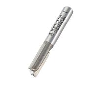 Trend Professionnel Fraise Droite Deux Flûtes, Queue 1/4 Pouce, Diamètre de Coupe 7,5mm, Longueur de Coupe 19mm, Plaquettes Carbure de Tungstène, 3/30X1/4TC